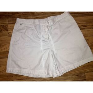 Polo Ralph Lauren Casual Shorts‎ Women's Size 22W White 100% Cotton